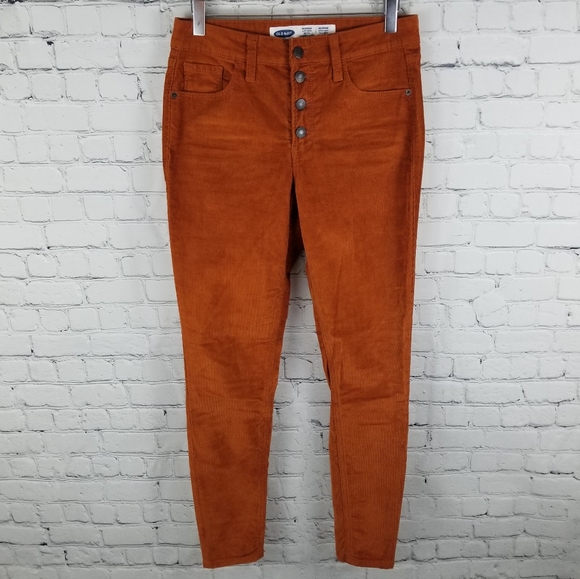 OLD NAVY | Rockstar button fly skinny high cords - Picture 2 of 6